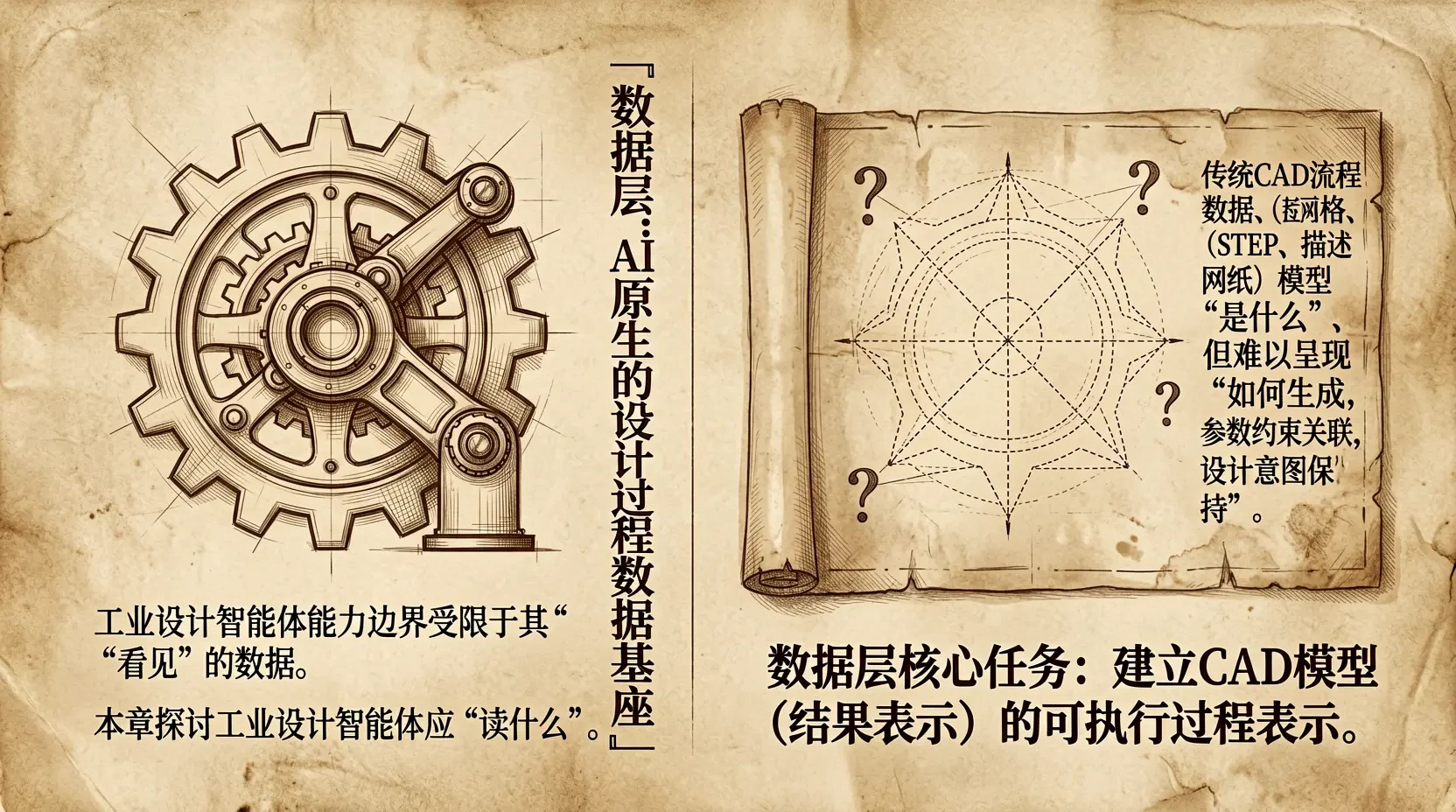 AI原生数据层基础与HistCAD建模序列表示 · 第 1 页